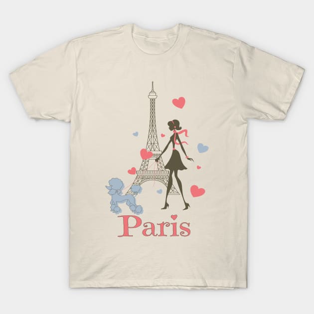 Paris t shirt for girls on sale